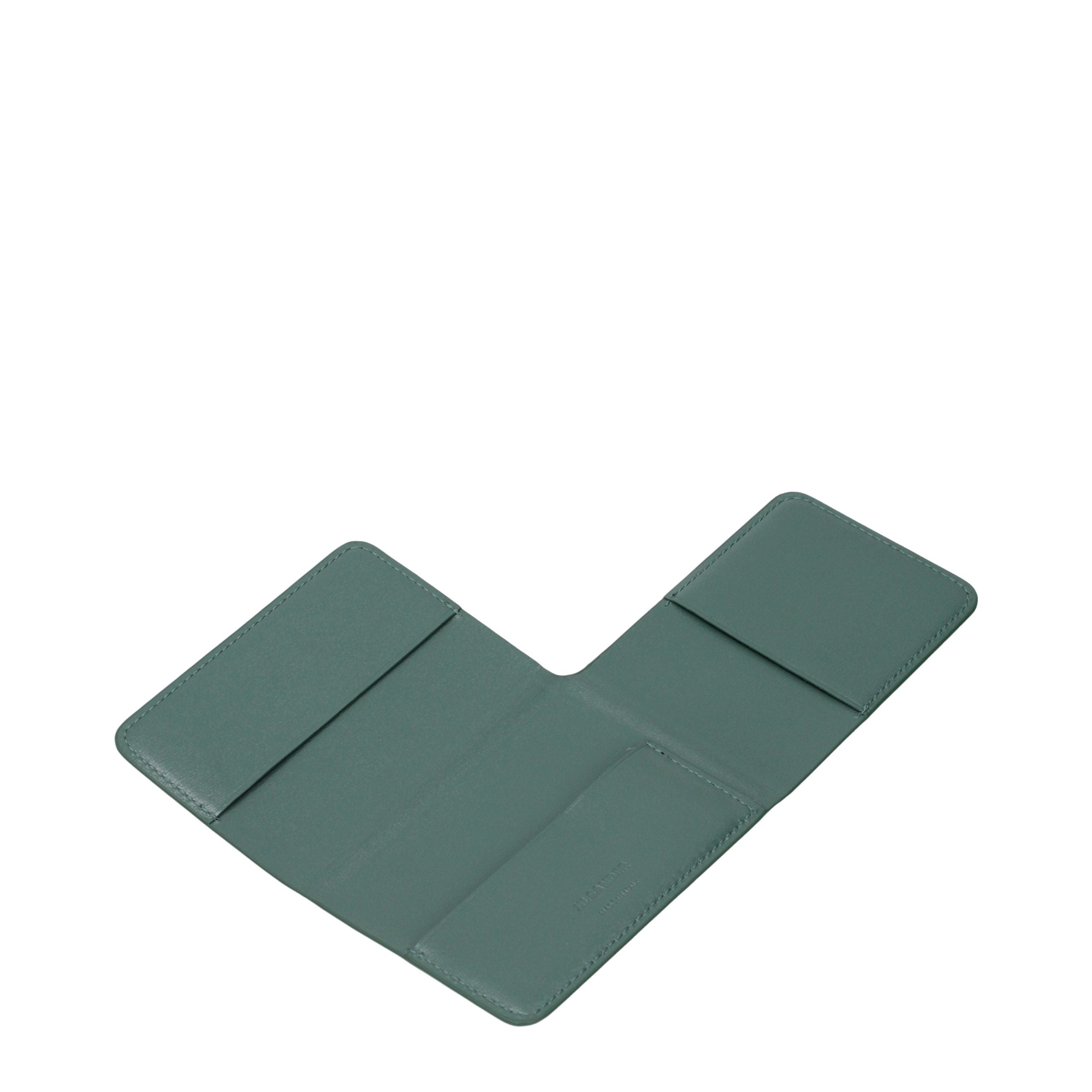 Green Leather Cardholder