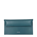 Blue Leather Wallet