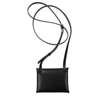 Black Leather Crossbody Bag