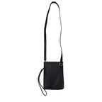Black Leather Crossbody Bag