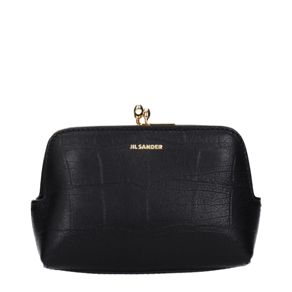Black Leather Crossbody Bag