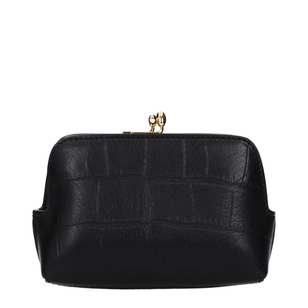 Black Leather Crossbody Bag