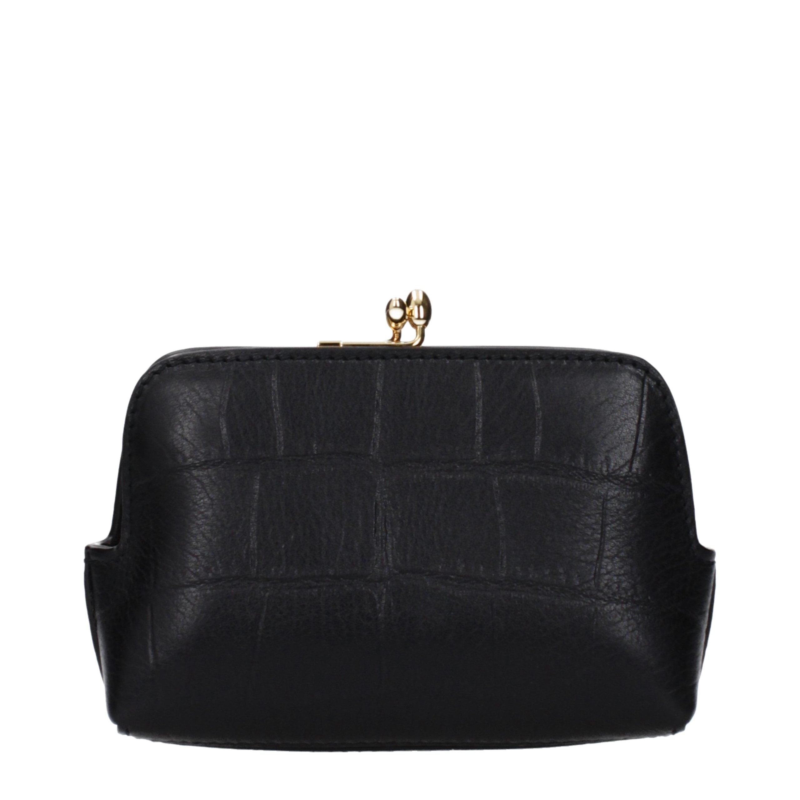 Black Leather Crossbody Bag