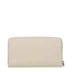 Beige Leather Wallet