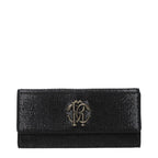 Black Leather Clutch Bag