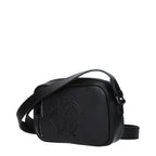 Black Leather Crossbody Bag