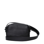 Black Leather Crossbody Bag