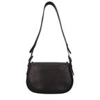 Black Leather Shoulder Bag