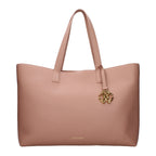 Pink Leather Shoulder Bag
