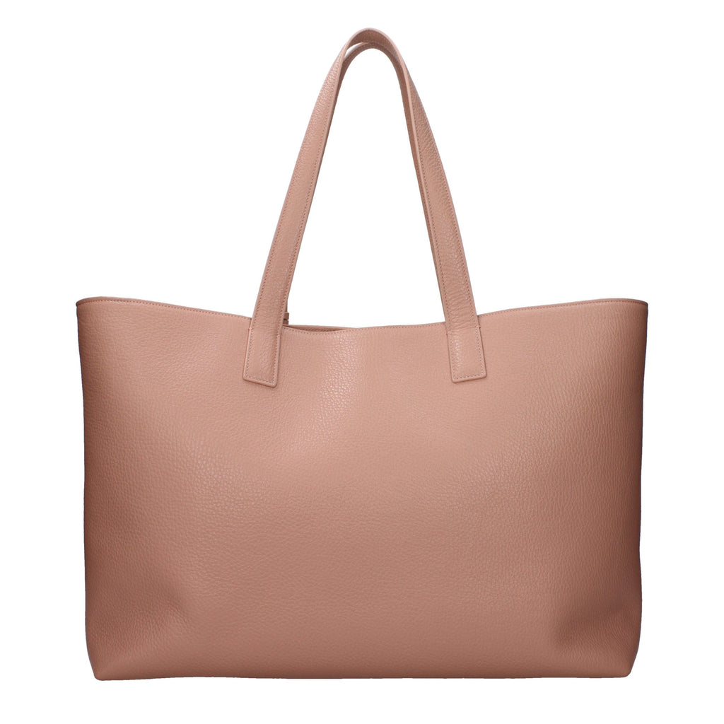 Pink Leather Shoulder Bag