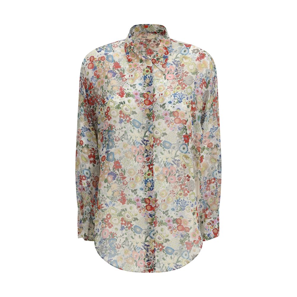 Multicolor Silk Pattern Shirt