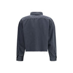 Gray Cotton Dress Shirt