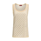 Multicolor Silk Tank Tops