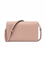 Podwer Pink Avenue Leather Shoulder Strap Bag
