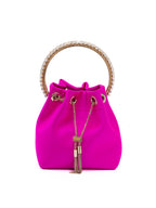 Fuchsia Bon Bon Satin Bucket