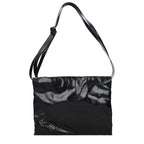 Black Leather Shoulder Bag
