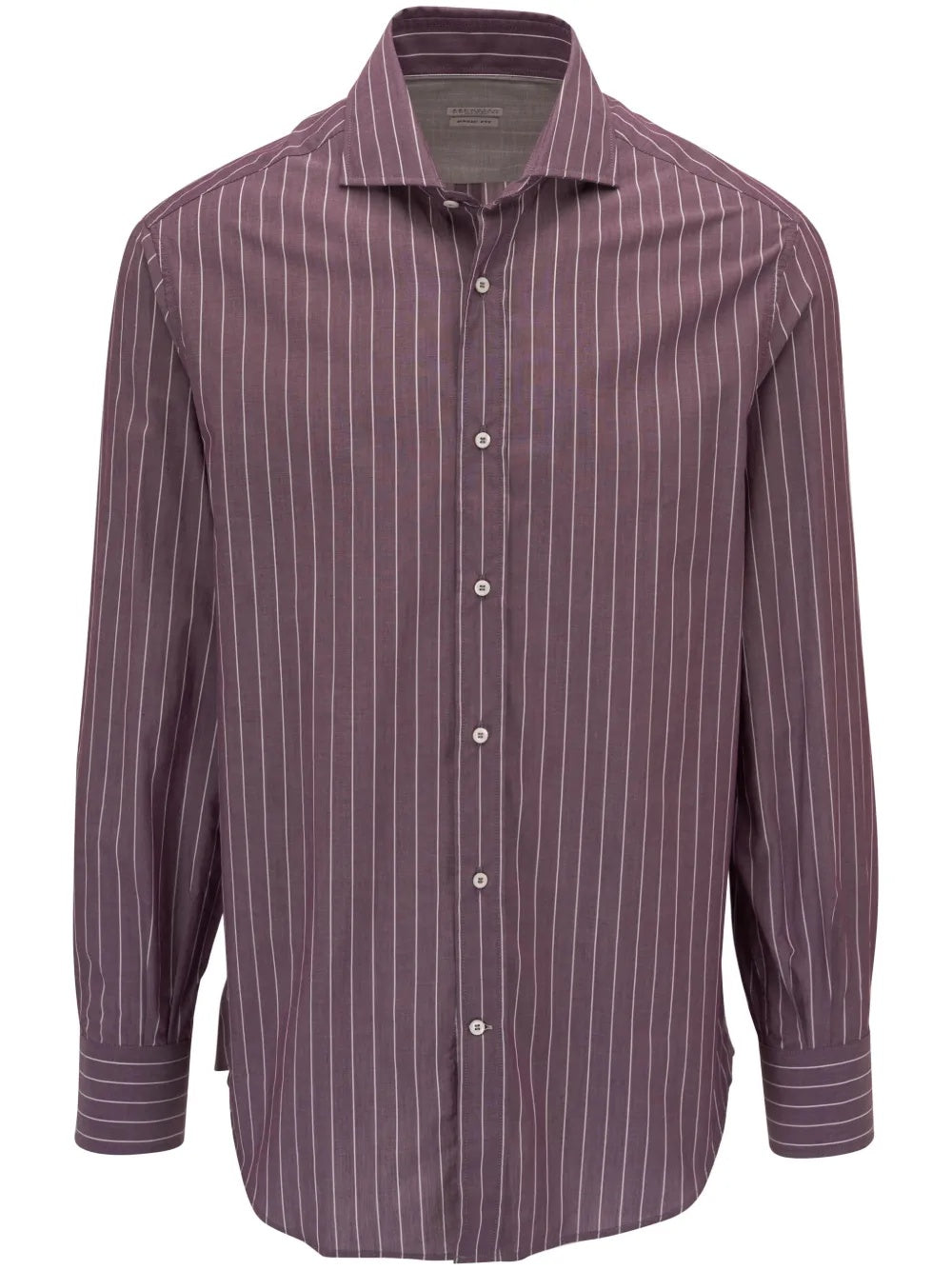 Bicolor Cotton Pattern Shirt