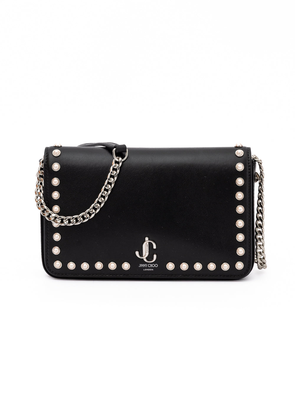 Black Leather Crossbody Bag