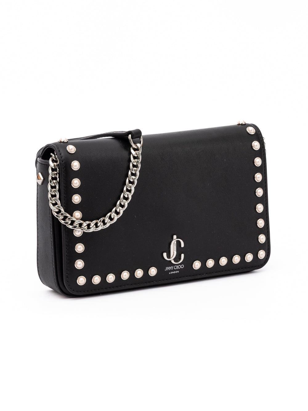 Black Leather Crossbody Bag