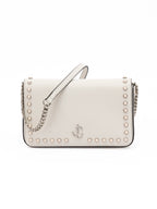 White Leather Crossbody Bag