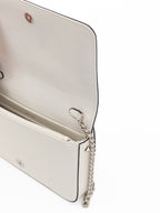 White Leather Crossbody Bag