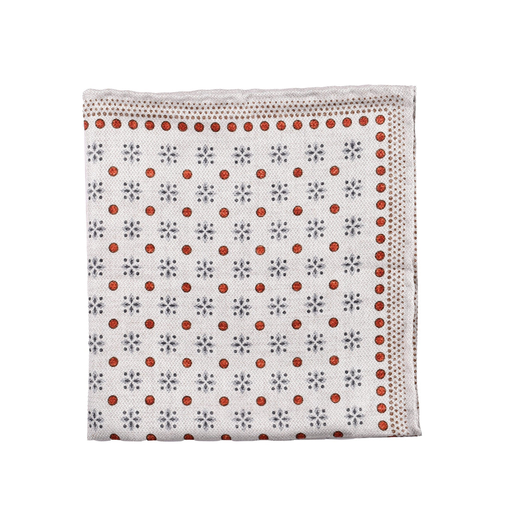 Bicolor Silk Pocket Square