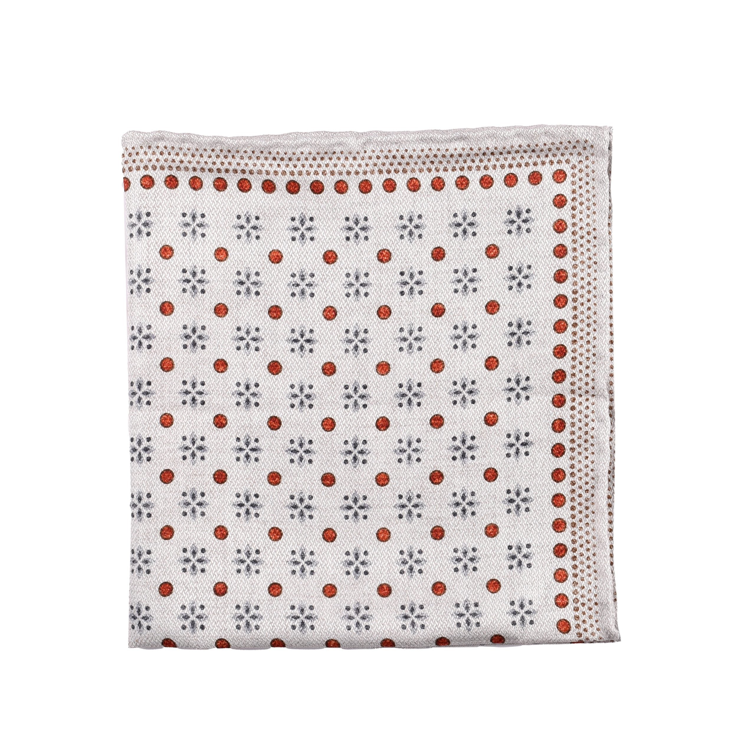 Bicolor Silk Pocket Square