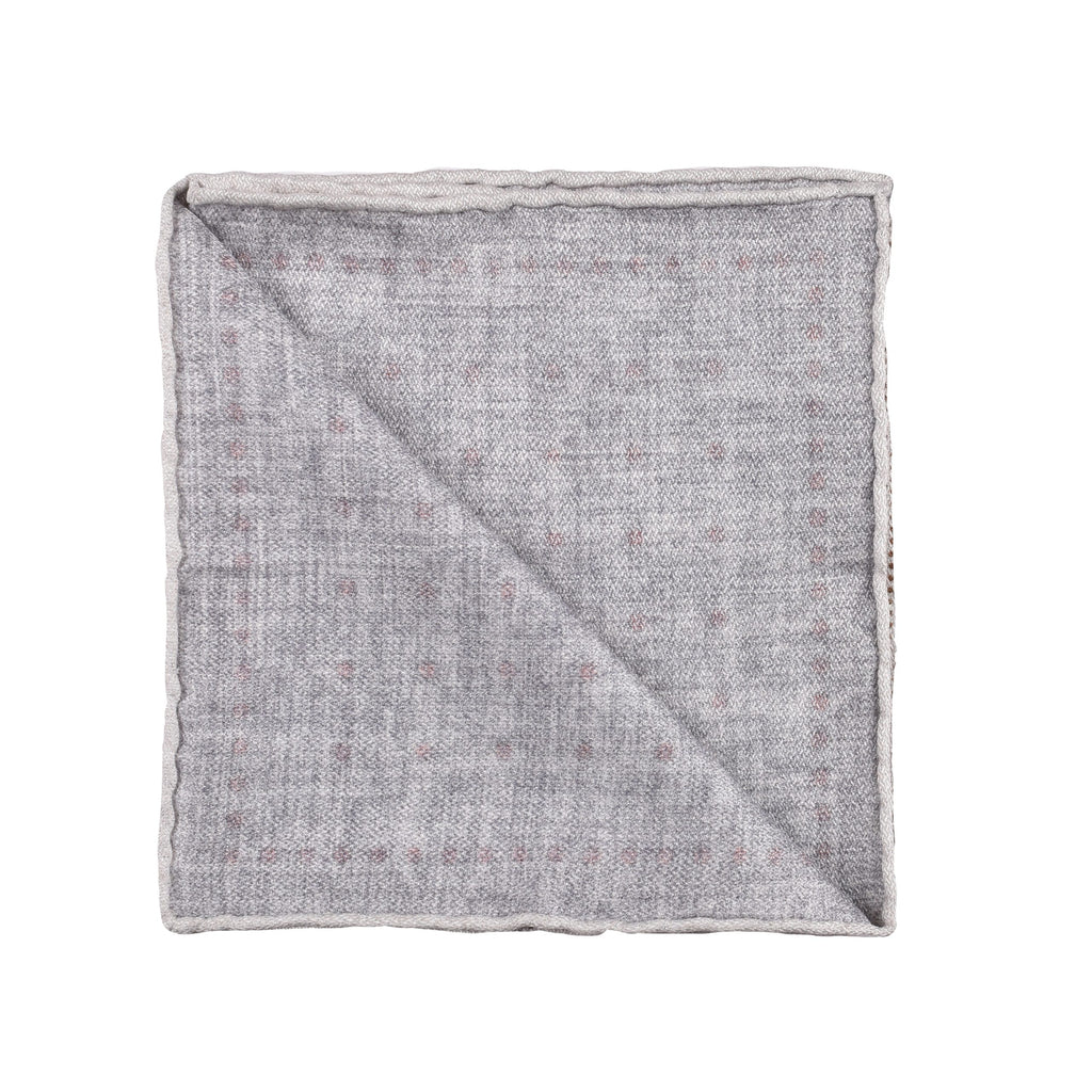Bicolor Silk Pocket Square