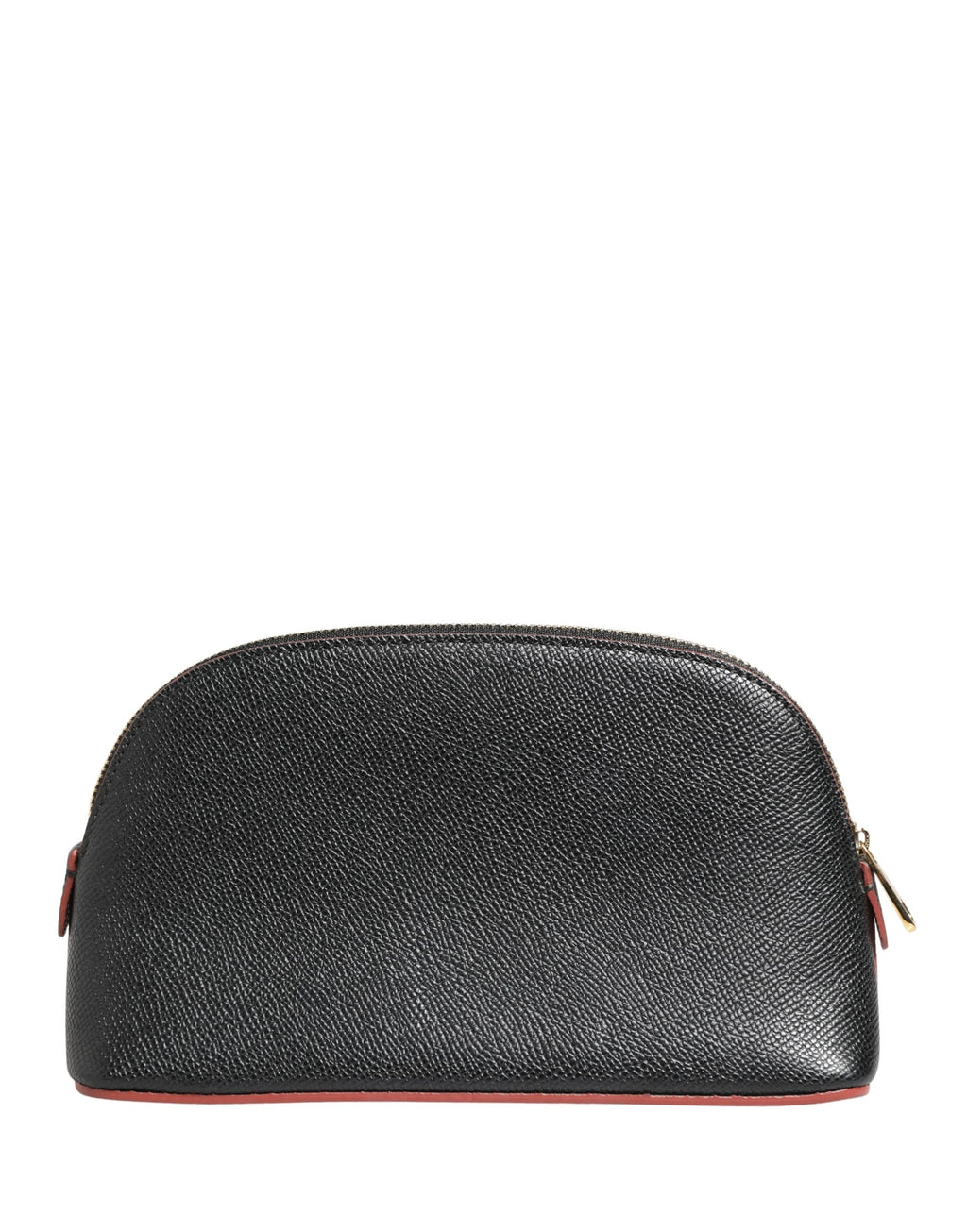 Beige Leather DG Logo Zip Around Hand Purse Pouch Wallet