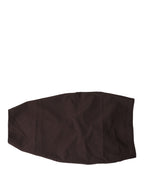 Brown Viscose Wide Belt Waist Cummerband Men