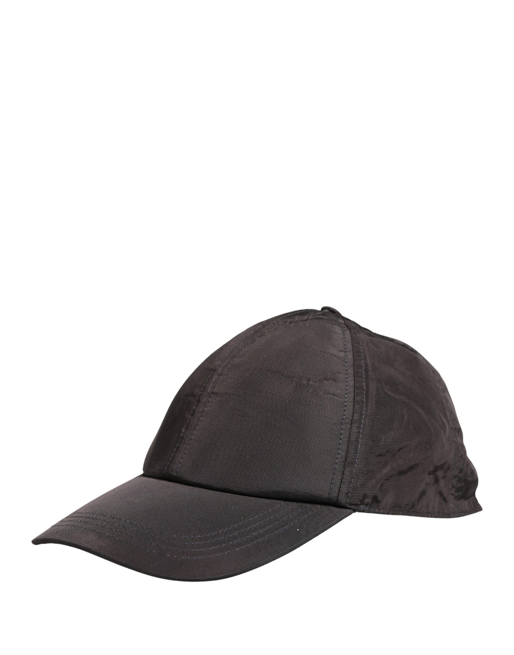 Men Black Cotton 6 Panels Baseball Cap Hat