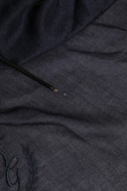 Blue Cashmere Fringes Wrap Foulard 70cm x 200cm  Scarf Men