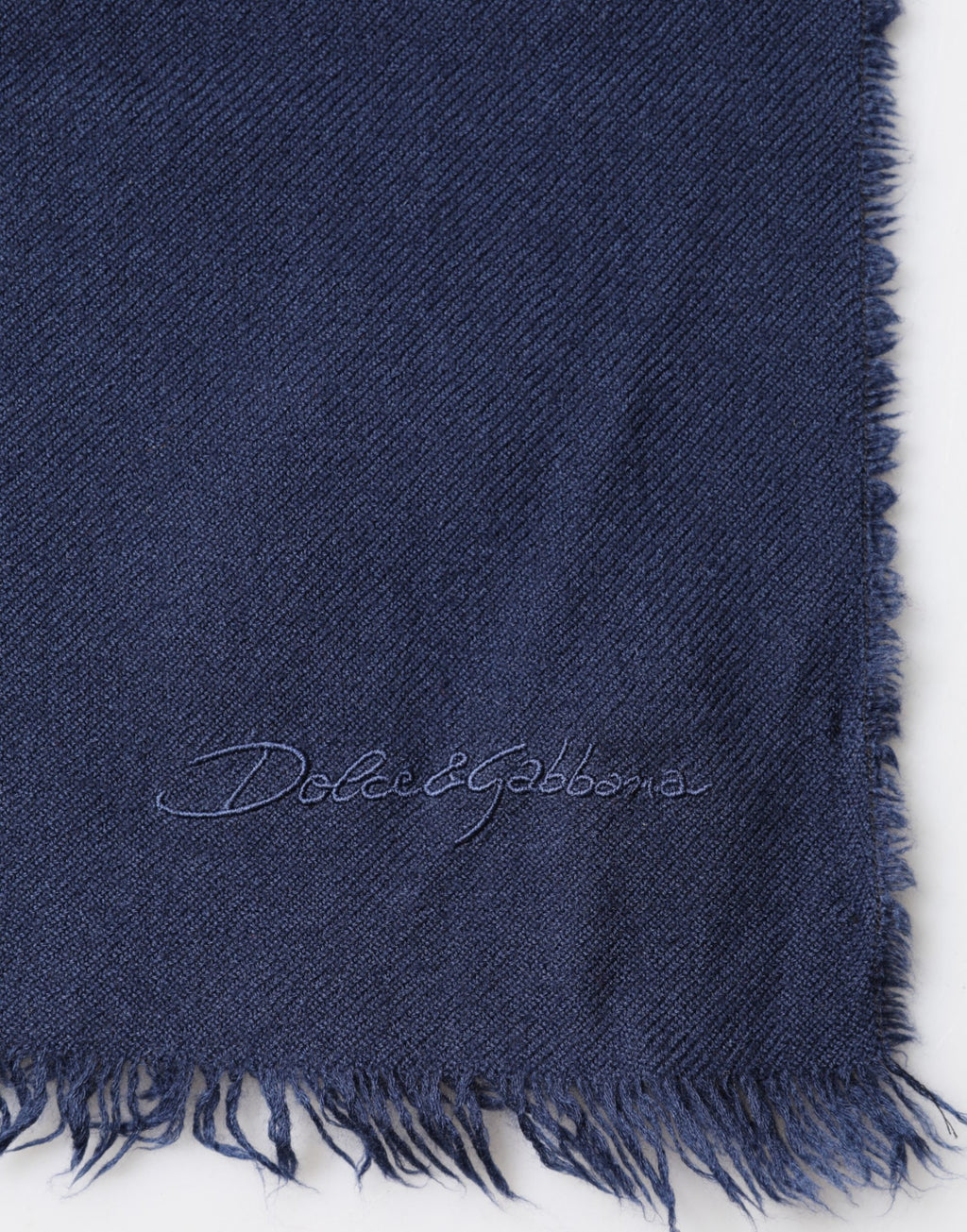 Blue Cashmere Fringes Wrap Foulard 70cm x 200cm  Scarf Men