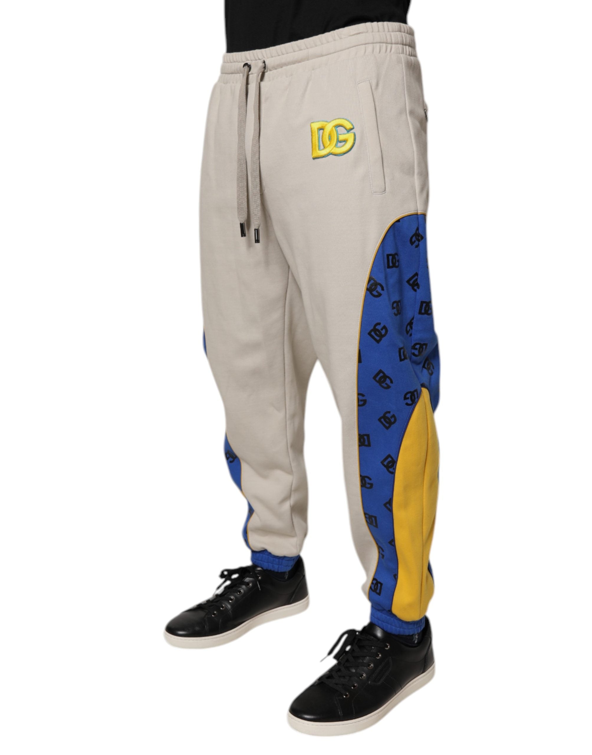 Multicolor Cotton DG Jogger Sweatpants Pants