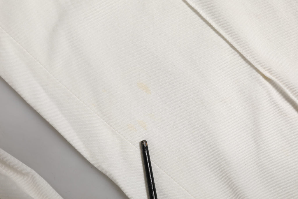 White Cotton Jogger Cargo Skinny Men Pants