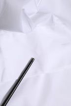 White Cotton GOLD Long Sleeves Formal Shirt