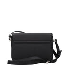 Black Leather Crossbody Bag
