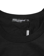 Black Cotton Sleeveless Men Tank Top T-shirt