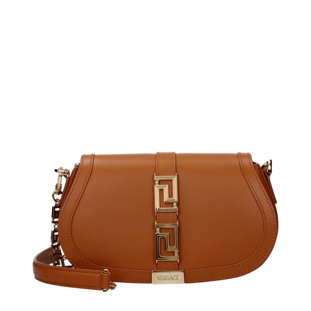 Brown Leather Shoulder Bag
