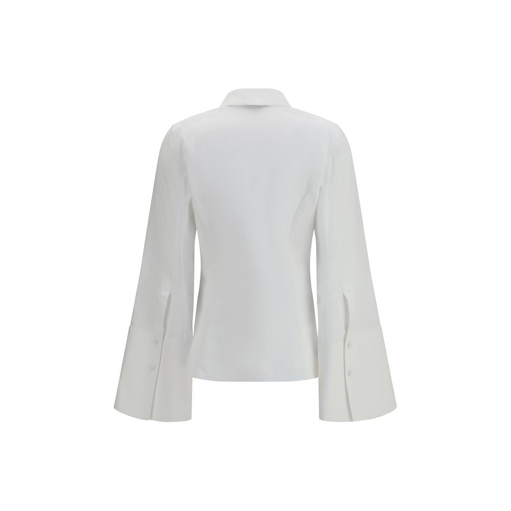 White Cotton Dress Shirt