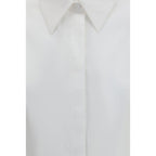 White Cotton Dress Shirt