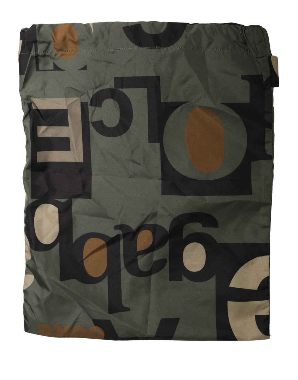 Multicolor Camouflage High Swim Brief Swimwear