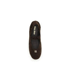 Brown Calf Leather Bos Taurus Ballet Flats