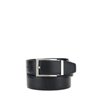 Black Calf Leather Bos Taurus Belt