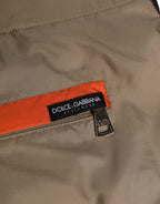 Brown Cotton Blend Mid Length Boxer Underwear