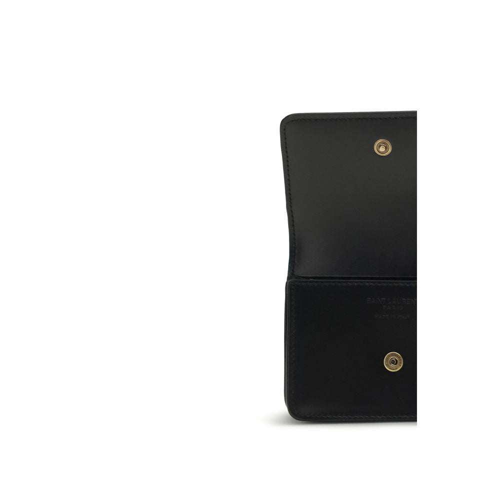 Black Calf Leather Bos Taurus Wallet