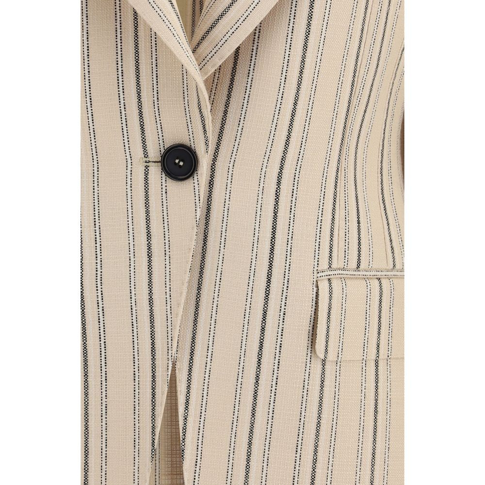 Multicolor Viscose Coat