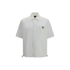 White Cotton Shortsleeve Shirt