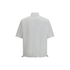 White Cotton Shortsleeve Shirt