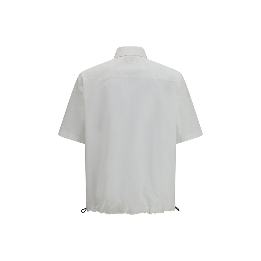 White Cotton Shortsleeve Shirt
